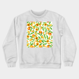 Millions of Peaches in Gouache Pattern Crewneck Sweatshirt